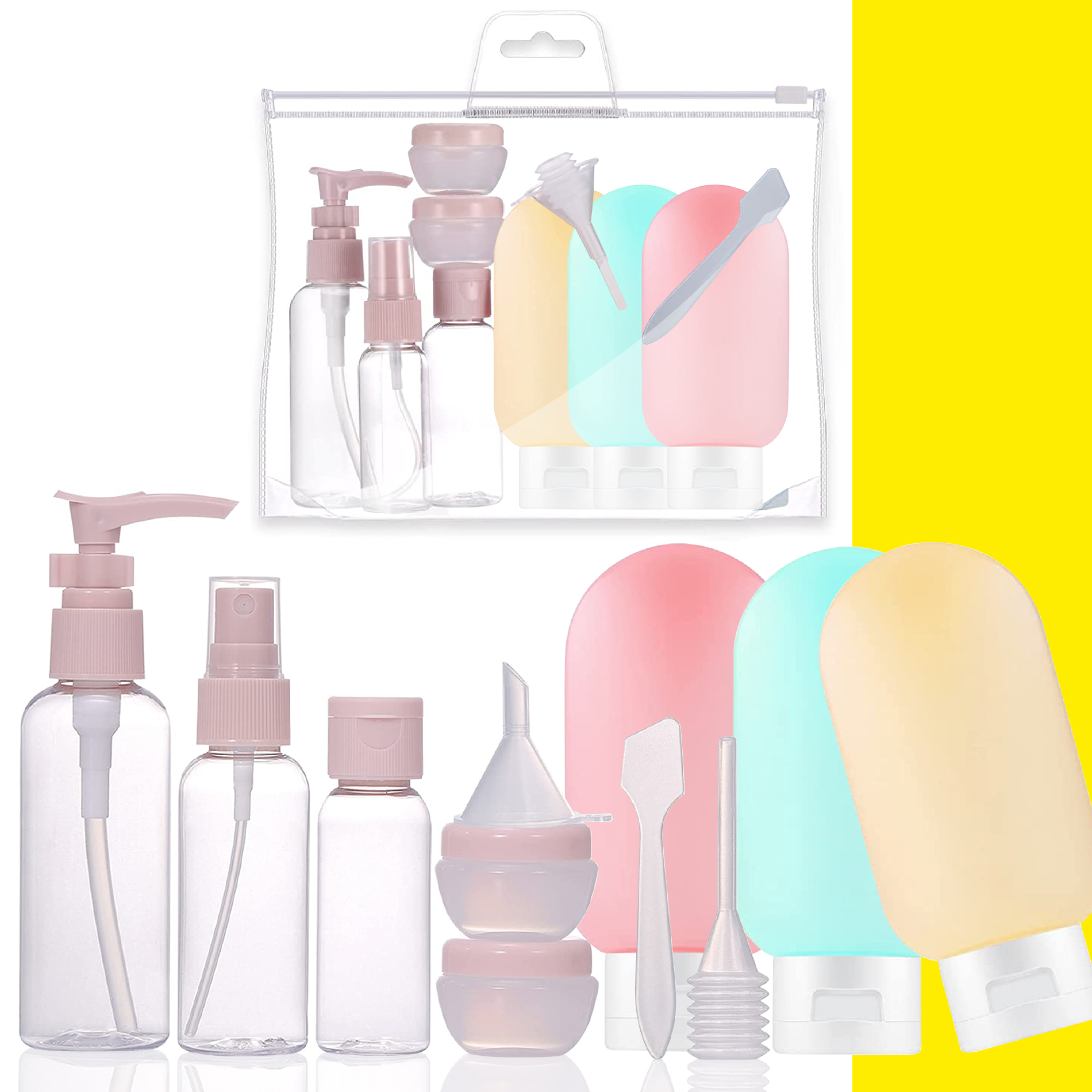 Miniatura 8 de Kit X8 Envases Recargables Viajero